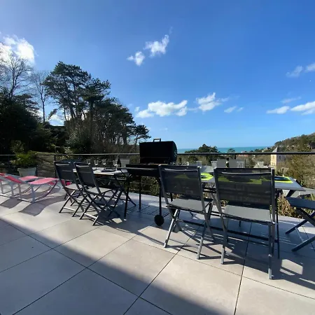 LA VILLA PANORAMA, vue mer et falaises d'exception Étretat Extérieur photo