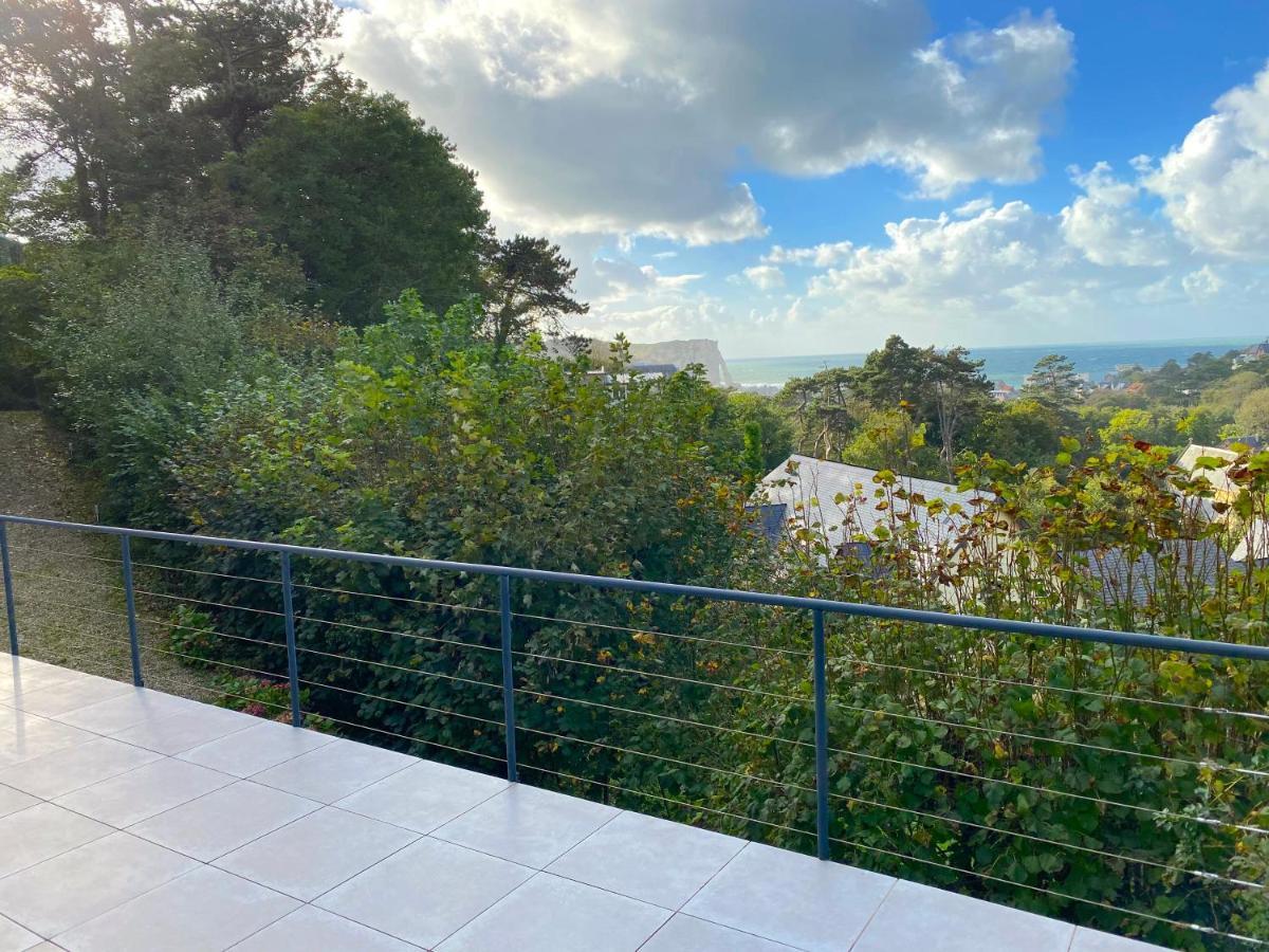 Villa Panorama, Vue Et Falaises D Étretat